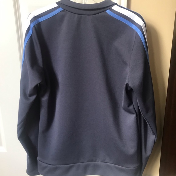 Grey and Blue Workout Jacket - Picture 7 of 7